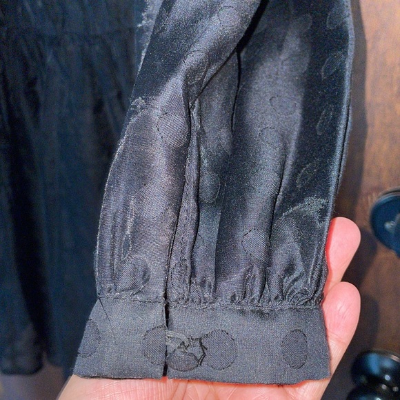 H&M polk dot top/dress (sheer) - Picture 4 of 4